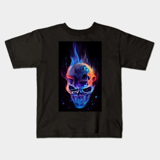 Blue Fire Kids T-Shirt